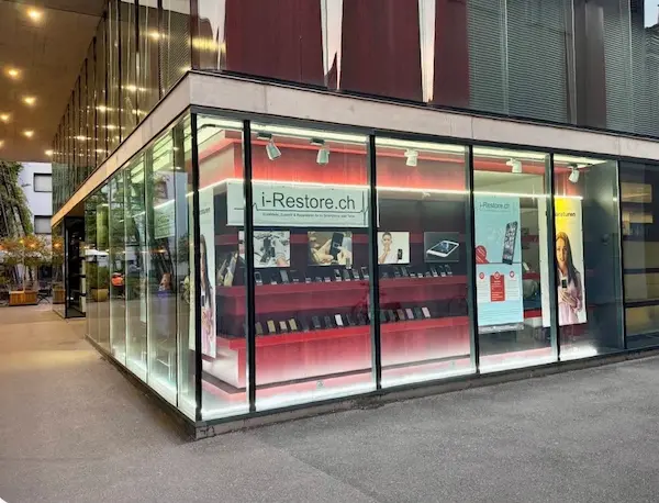 Aussenansicht der i-Restore Filiale Aarau