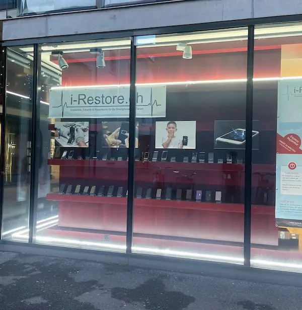 Werkstatt der i-Restore Filiale Aarau
